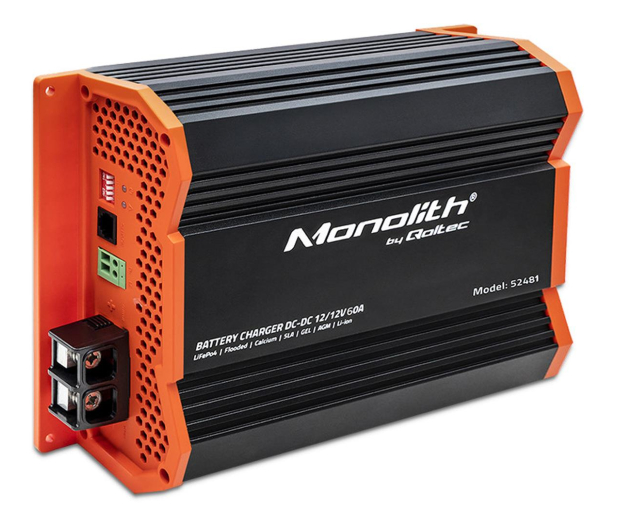 Qoltec Ładowarka LiFePO4 AGM GEL 12V - 12V | 60A | 720W - 1180958 - zdjęcie 4
